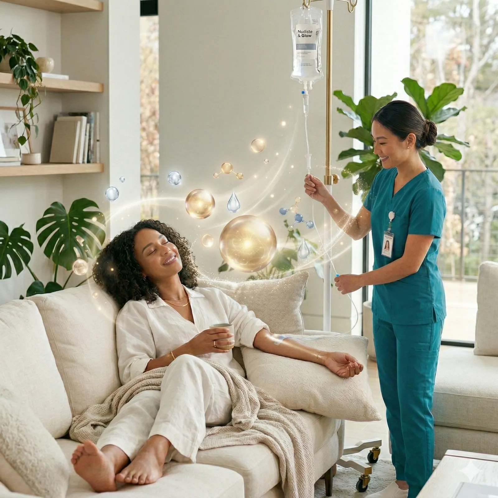 IV Infusion Therapy at Home in Dubai